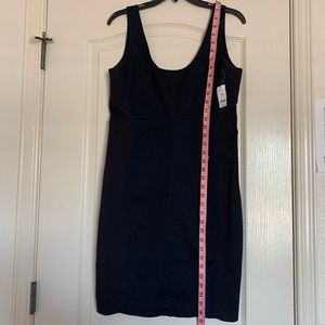 Black and blue Gap dress